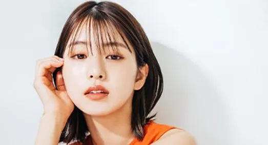 ボブヘアの女性のポートレート